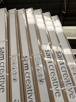 2x Projectiescherm HD Handbediend 263×148 16:9 119″ Sam Creative, PSHM